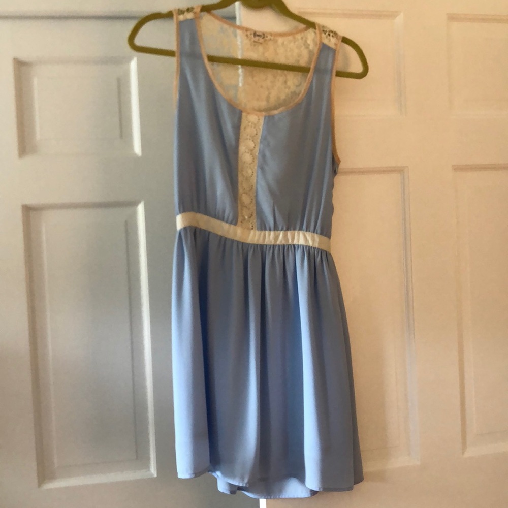 Light blue boutique dress!